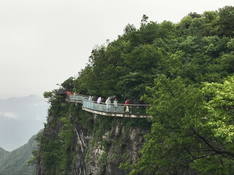 천문산 유리잔도