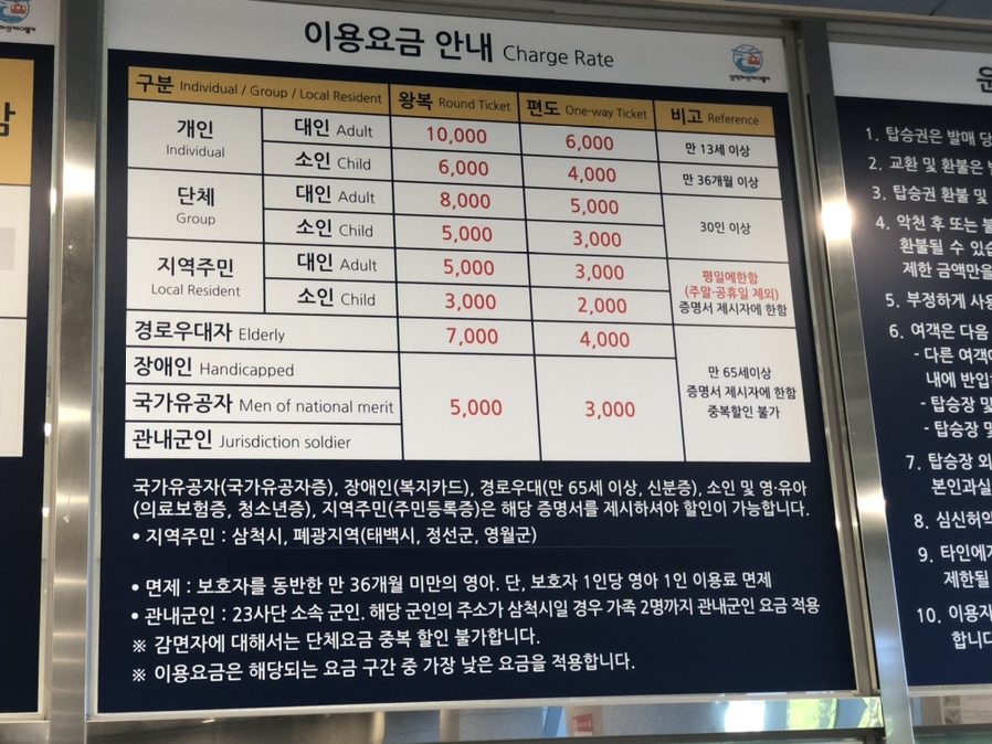 삼척 해상케이블카