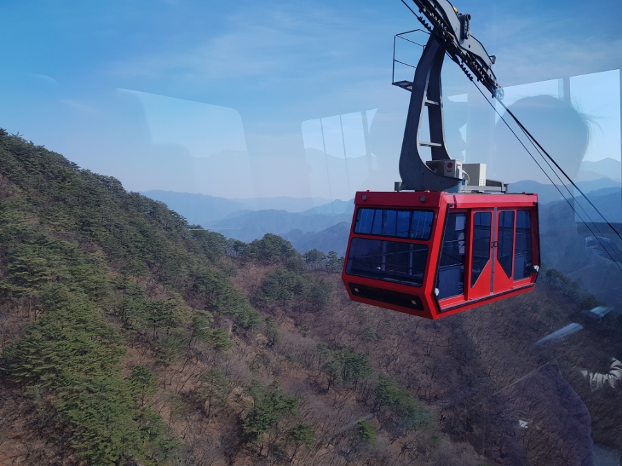 화천 백암산 케이블카