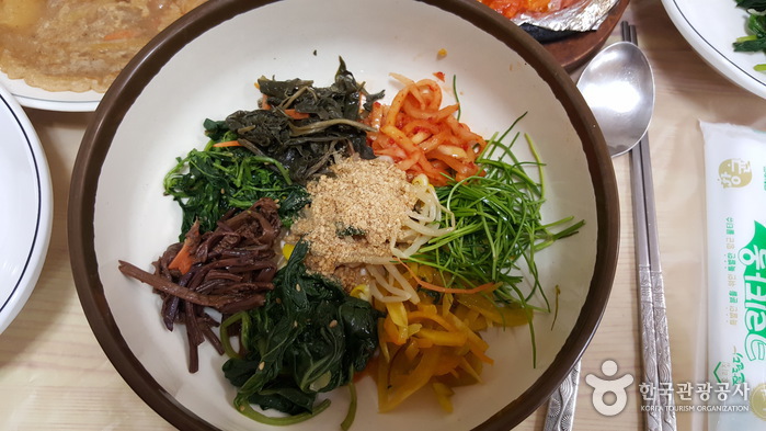 산채비빔밥 정식