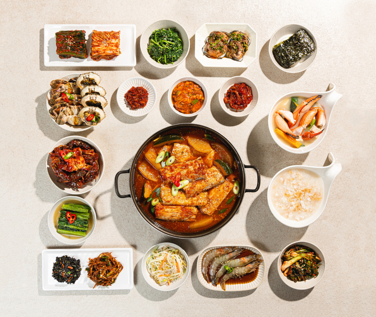 여수 갈치조림+돌게장정식