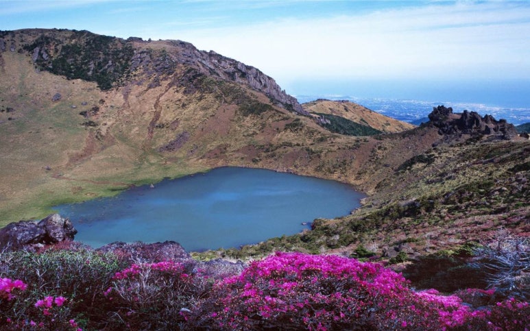 한라산 백록담