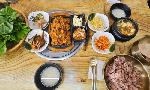 포천 쌈밥정식